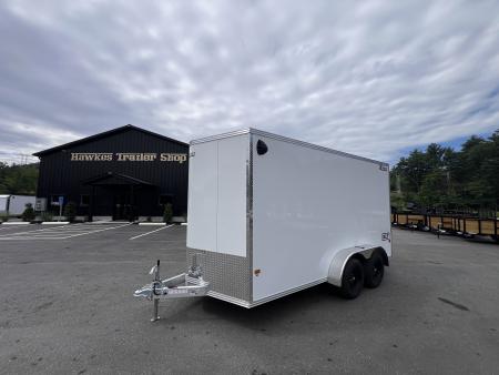 New 2026 High Country 7x14 + 18" V-Nose/ Aluminum trailer / 7'interior -7000GVW