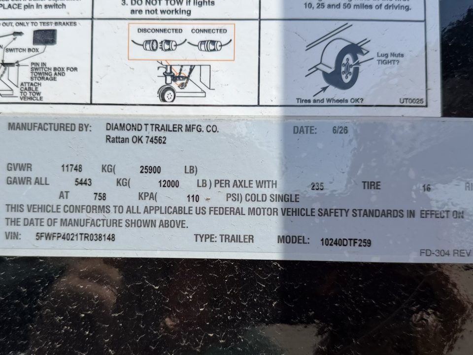 New 2026 Diamond T 8.5-40 Tandem Dual Gooseneck Deckover Equipment Hauler W/ MAXX Ramps and HDSS 25.9K GVWR