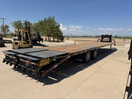 New 2026 Diamond T 8.5-40 Tandem Dual Gooseneck Deckover Equipment Hauler W/ MAXX Ramps and HDSS 25.9K GVWR