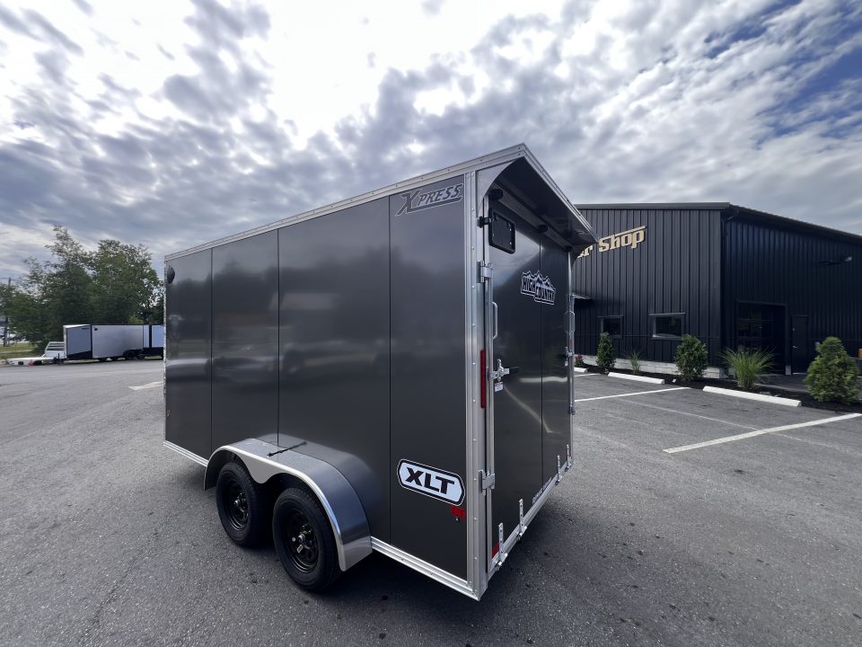 New 2026 High Country 7x14 + 18" V-Nose/ Aluminum trailer / .080 Polycore / Translucent Roof/ Spoiler -7000GVW