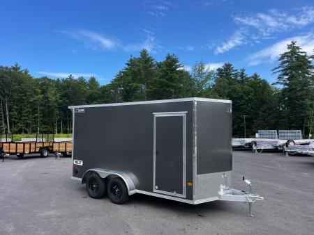 New 2026 High Country 7x14 + 18" V-Nose/ Aluminum trailer / .080 Polycore / Translucent Roof/ Spoiler -7000GVW