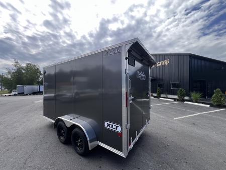 New 2026 High Country 7x14 + 18" V-Nose/ Aluminum trailer / .080 Polycore / Translucent Roof/ Spoiler -7000GVW