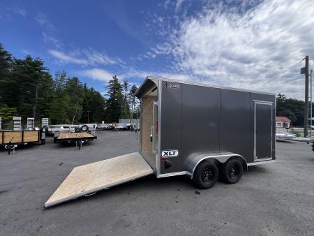New 2026 High Country 7x14 + 18" V-Nose/ Aluminum trailer / .080 Polycore / Translucent Roof/ Spoiler -7000GVW