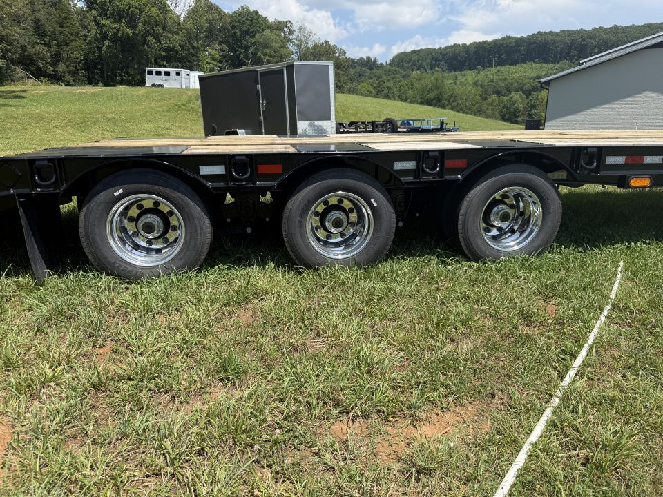New 2026 Behnke FB 8X33 PINLE HYDRAULIC RAMPS ALUM WHEEL WHEEL Equipment Trailer