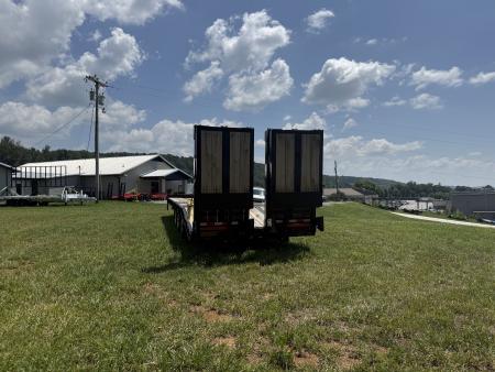 New 2026 Behnke FB 8X33 PINLE HYDRAULIC RAMPS ALUM WHEEL WHEEL Equipment Trailer