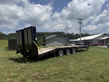 New 2026 Behnke FB 8X33 PINLE HYDRAULIC RAMPS ALUM WHEEL WHEEL Equipment Trailer