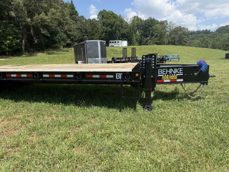 New 2026 Behnke FB 8X33 PINLE HYDRAULIC RAMPS ALUM WHEEL WHEEL Equipment Trailer