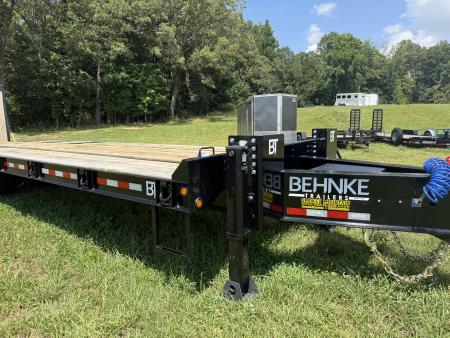 New 2026 Behnke FB 8X33 PINLE HYDRAULIC RAMPS ALUM WHEEL WHEEL Equipment Trailer