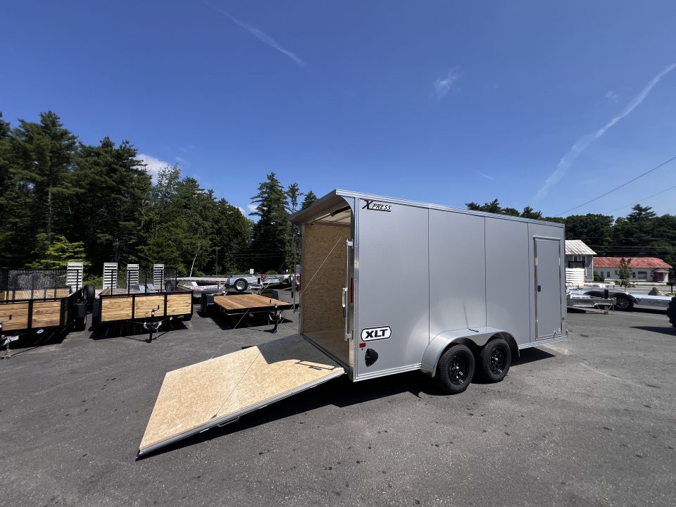 New 2026 High Country 7x16 + 18" V-Nose/ Aluminum trailer /.080 Polycore / Translucent Roof/ Spoiler -7000GVW