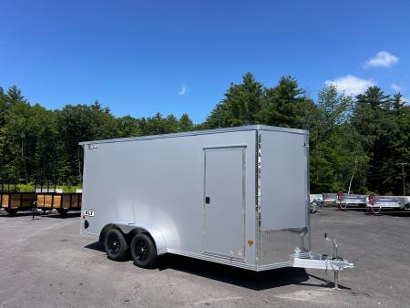 New 2026 High Country 7x16 + 18" V-Nose/ Aluminum trailer /.080 Polycore / Translucent Roof/ Spoiler -7000GVW