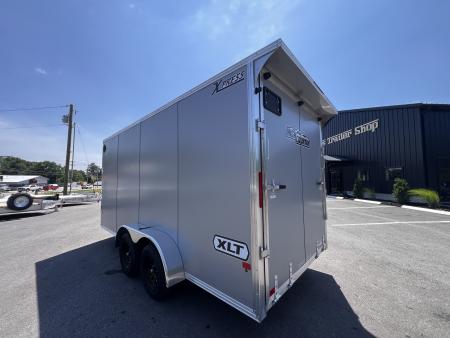 New 2026 High Country 7x16 + 18" V-Nose/ Aluminum trailer /.080 Polycore / Translucent Roof/ Spoiler -7000GVW