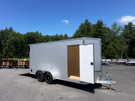 New 2026 High Country 7x16 + 18  V-Nose/ Aluminum trailer /.080 Polycore / Translucent Roof/ Spoiler -7000GVW