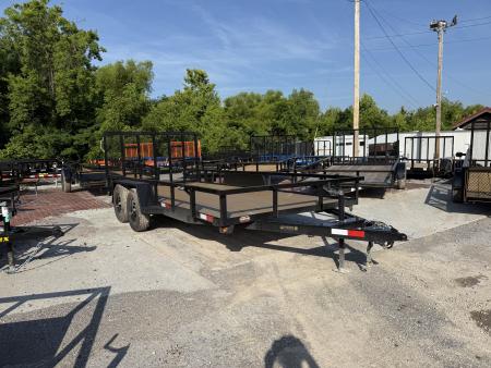 New 2026 Prospector 7X14 TA TUBE Utility Trailer