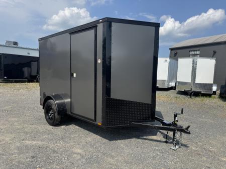 New 2026 Spartan Cargo SP6X10SA Cargo / Enclosed Trailer *CHARCOAL W/ BLACK
