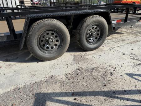 New 2026 Prospector 7X16 TA TUBE Utility Trailer