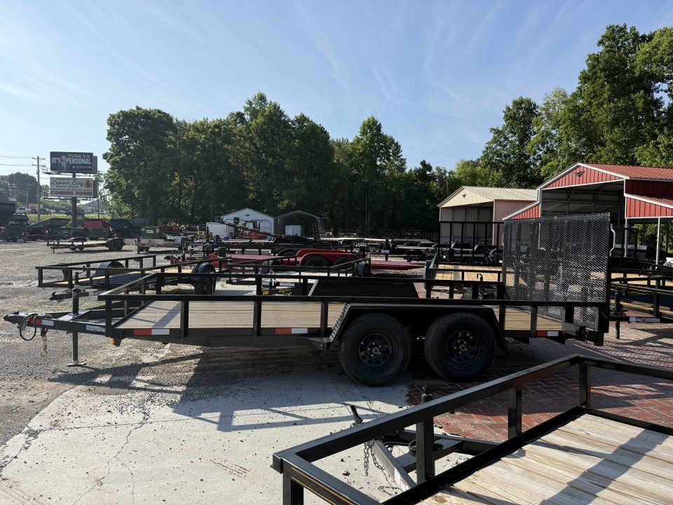 New 2026 Prospector 7X16 TA TUBE Utility Trailer