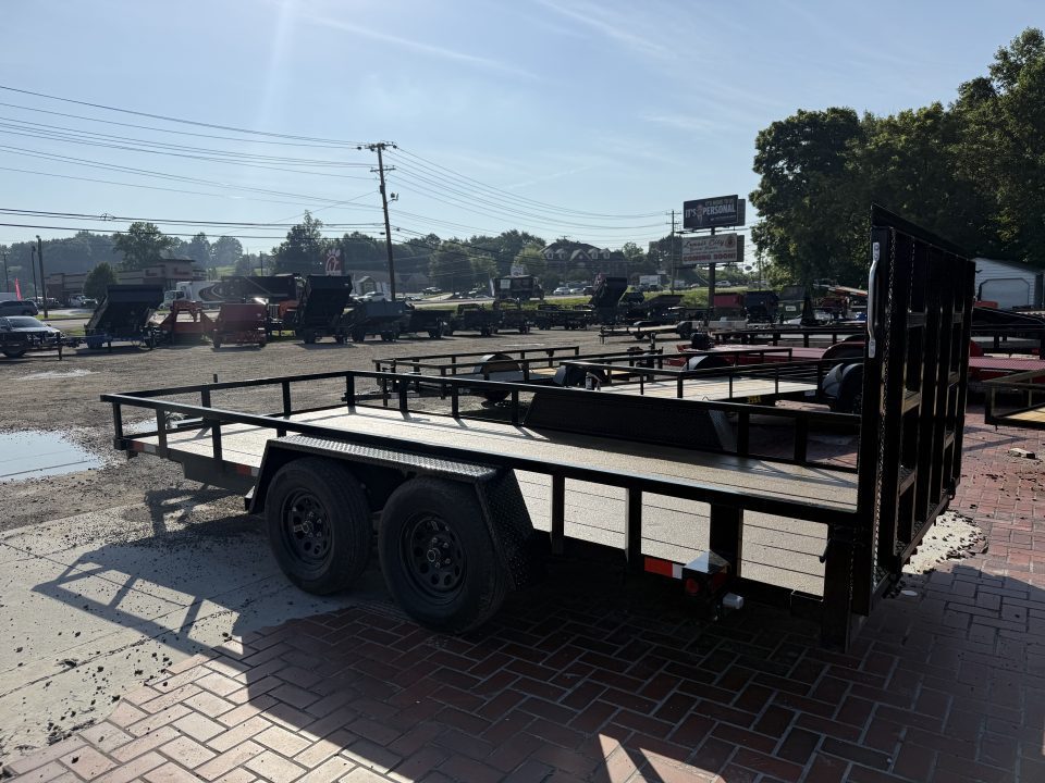 New 2026 Prospector 7X16 TA TUBE Utility Trailer