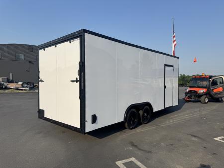 New 2026 Maximum Cargo Trailers 8.5X20 TA3 Cargo / Enclosed Trailer *7K GVWR *WHITE W/ BLACK