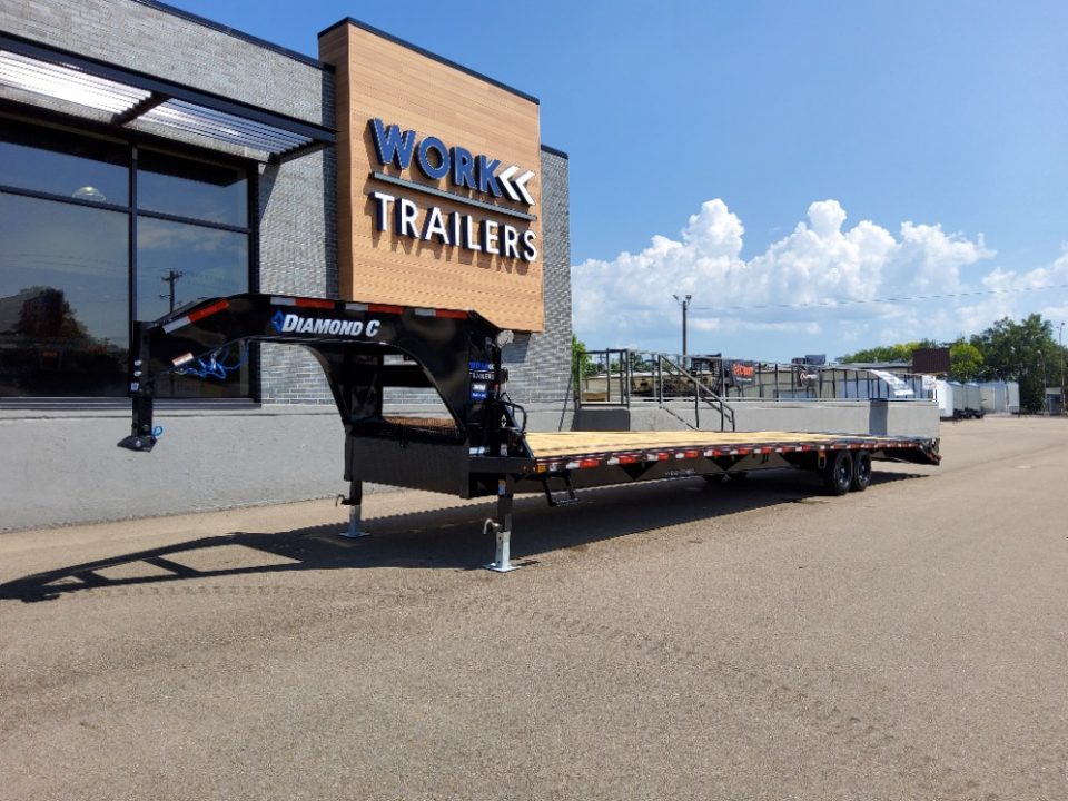 New 2026 Diamond C Trailers FMAX208MR-HS Flatbed Trailer