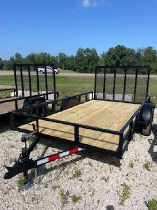New 2026 Triple Crown Trailers U6X12S140 6x12 2990 GVWR Utility Trailer