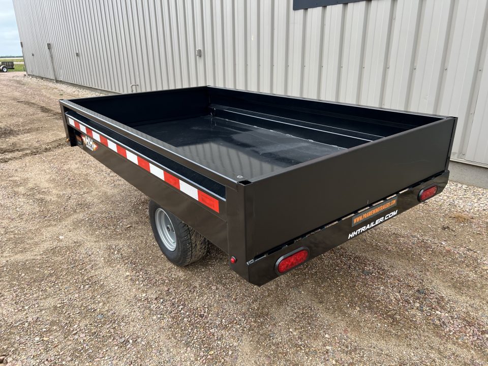 New 2026 H&H Trailers 8' Homeowner / UTV Dump Trailer