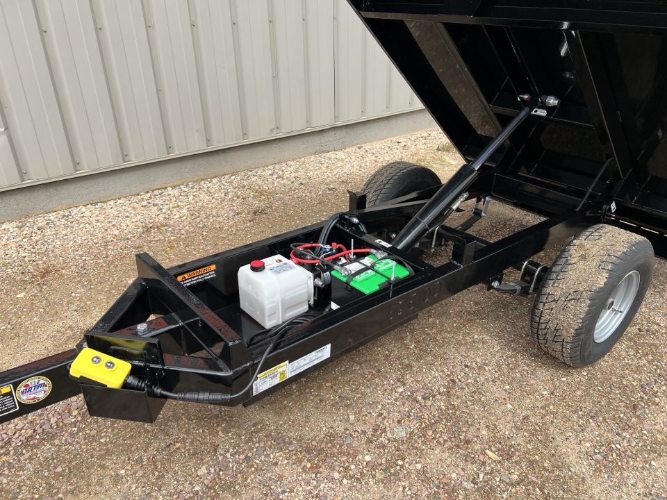 New 2026 H&H Trailers 8' Homeowner / UTV Dump Trailer