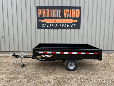 New 2026 H&H Trailers 8' Homeowner / UTV Dump Trailer