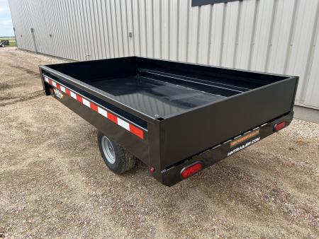 New 2026 H&H Trailers 8' Homeowner / UTV Dump Trailer