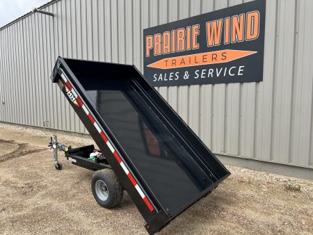 New 2026 H&H Trailers 8' Homeowner / UTV Dump Trailer