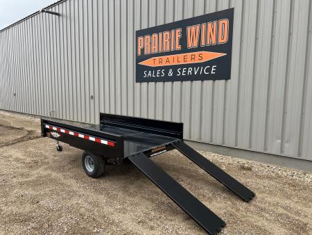 New 2026 H&H Trailers 8' Homeowner / UTV Dump Trailer