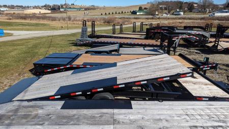 New 2026 CAM Superline 24' (4' Stationary + 20' Tilt) HD Deckover Split Tilt (8K AXLES!)
