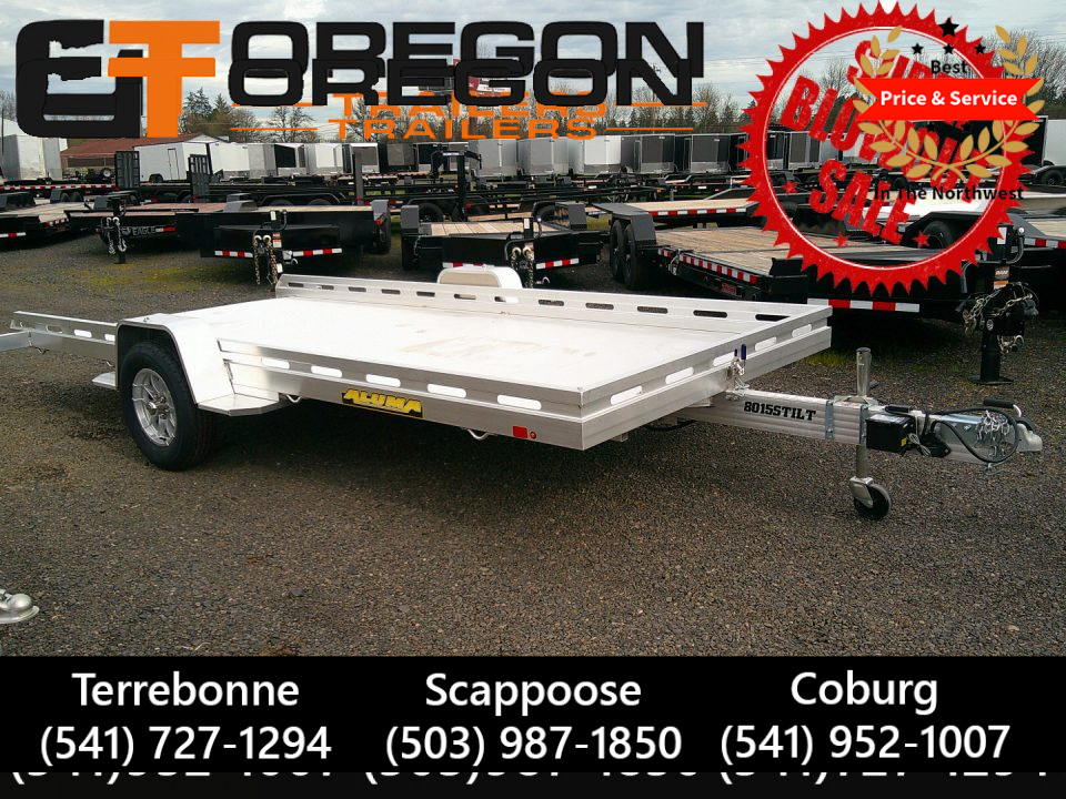 New 2027 Aluma 6.9x15 4.2k Utility Trailer