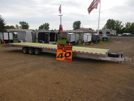 New 2027 Wolverine Trailers 21k Aluminum Deckover Equipment Trailer