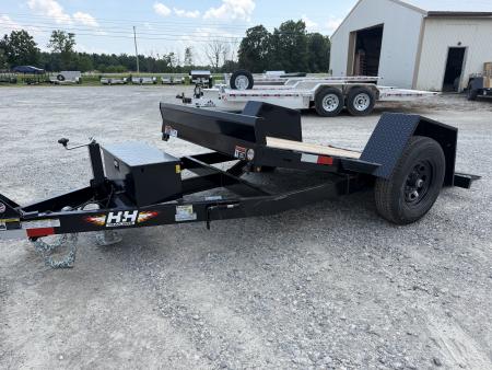 New 2026 H&H Trailers 62x10 Tilt Trailer