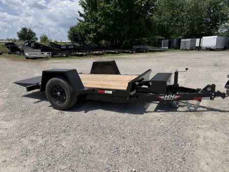 New 2026 H&H Trailers 62x10 Tilt Trailer
