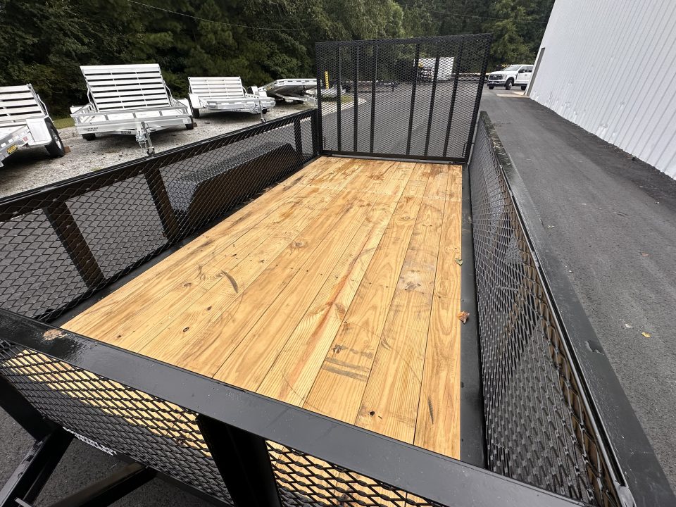 New 2027 Currahee 6'x12' Landscape, 7K GVWR, 2' Mesh Sides