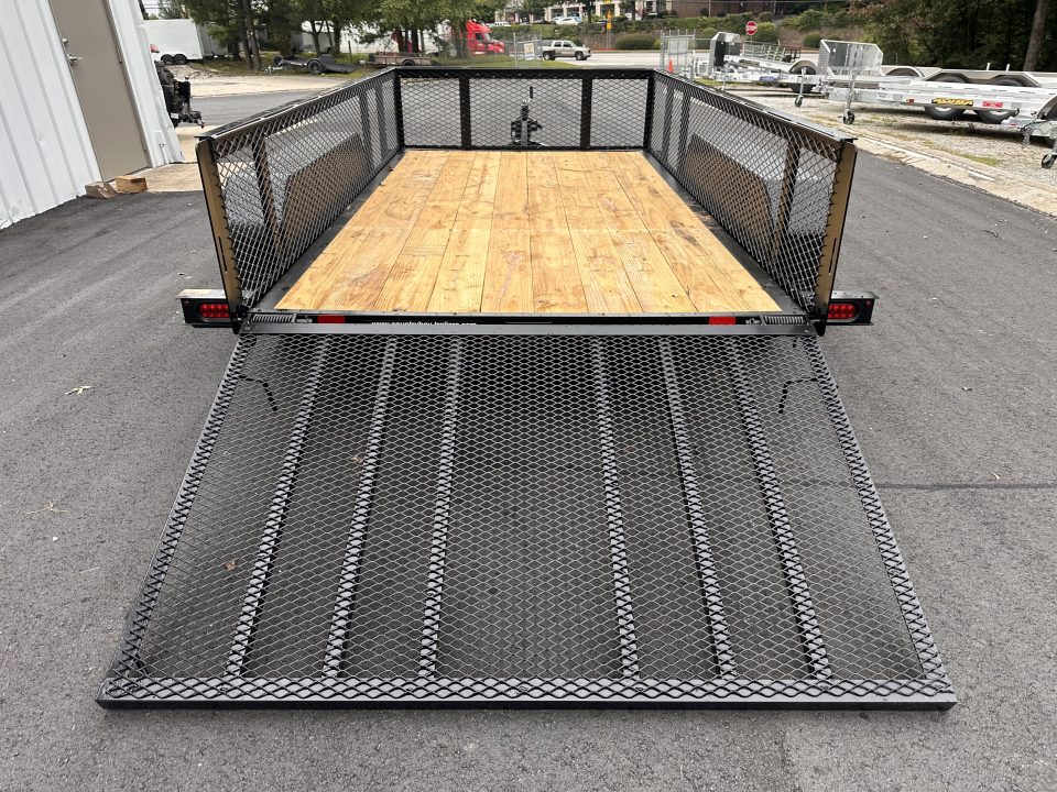 New 2027 Currahee 6'x12' Landscape, 7K GVWR, 2' Mesh Sides
