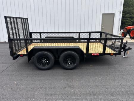 New 2027 Currahee 6'x12' Landscape, 7K GVWR, 2' Mesh Sides