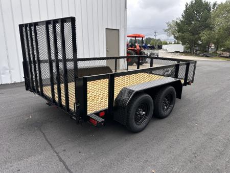 New 2027 Currahee 6'x12' Landscape, 7K GVWR, 2' Mesh Sides