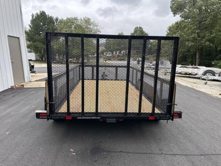 New 2027 Currahee 6'x12' Landscape, 7K GVWR, 2' Mesh Sides