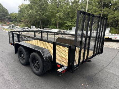 New 2027 Currahee 6'x12' Landscape, 7K GVWR, 2' Mesh Sides