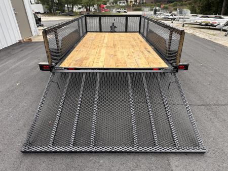 New 2027 Currahee 6'x12' Landscape, 7K GVWR, 2' Mesh Sides