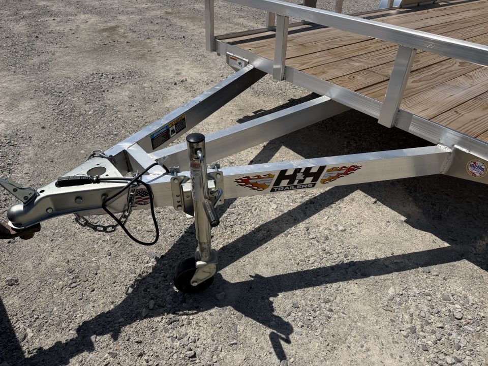 New 2026 H&H Trailers 82X14 Utility Trailer 3.5K Scratch and Dent