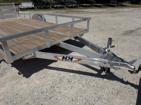 New 2026 H&H Trailers 82X14 Utility Trailer 3.5K Scratch and Dent