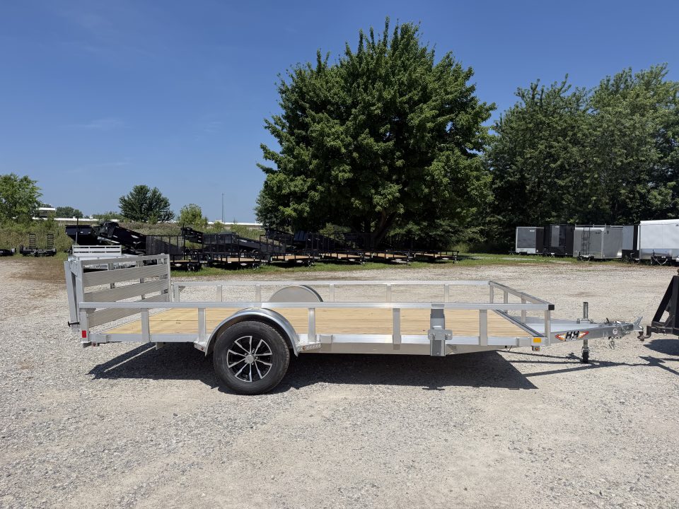 New 2026 H&H Trailers 82X14 Utility Trailer 3.5K