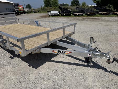 New 2026 H&H Trailers 82X14 Utility Trailer 3.5K