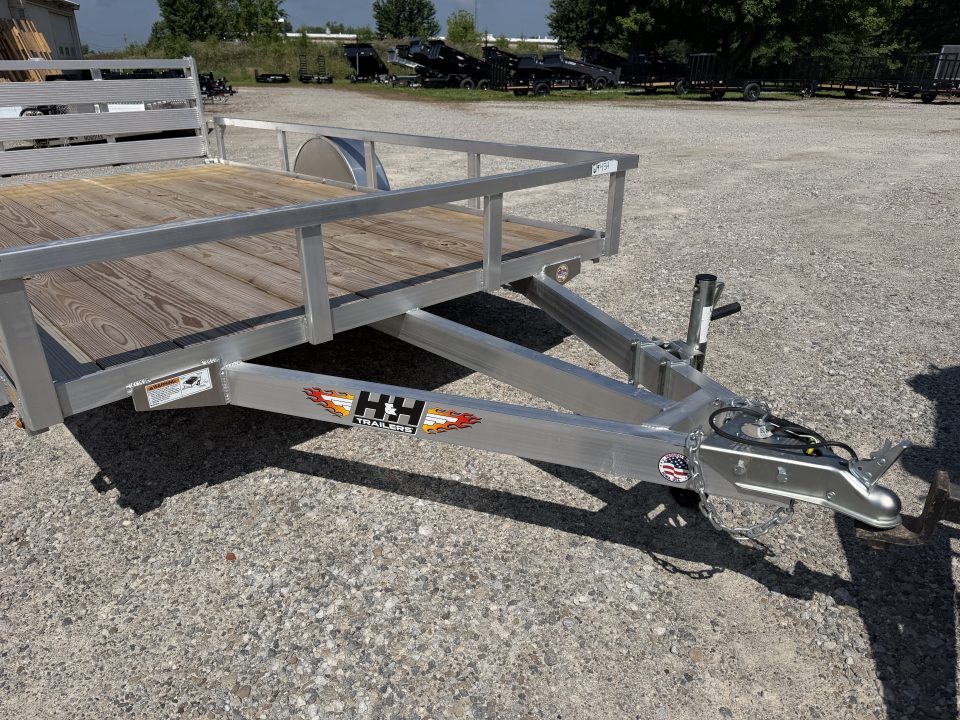 New 2026 H&H Trailers 82X12 Utility Trailer 3.5K