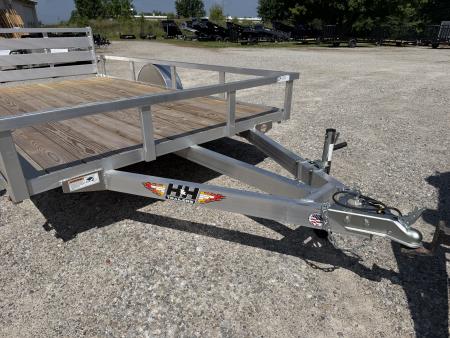 New 2026 H&H Trailers 82X12 Utility Trailer 3.5K