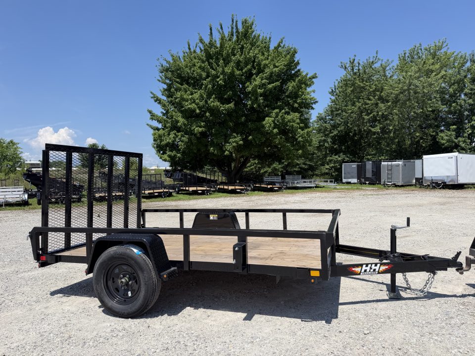 New 2026 H&H Trailers 76X10 Utility Trailer 3.5K GVWR