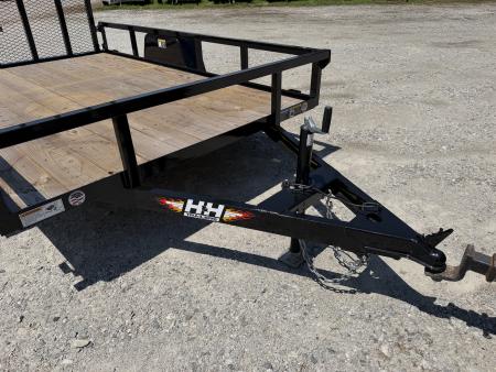 New 2026 H&H Trailers 76X10 Utility Trailer 3.5K GVWR